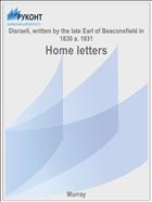 Home letters