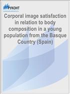 Corporal image satisfaction in relation to body composition in a young population from the Basque Country (Spain)