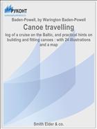 Canoe travelling