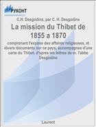 La mission du Thibet de 1855 a 1870