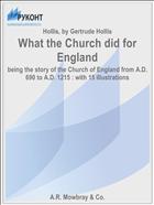 What the Church did for England