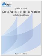 De la Russie et de la France