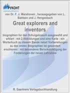 Great explorers and inventors
