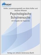 Psychologische Schulversuche