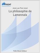 La philosophie de Lamennais