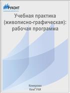 Учебная практика (живописно-графическая): рабочая программа