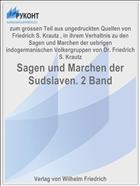 Sagen und Marchen der Sudslaven. 2 Band