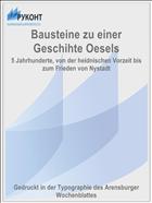Bausteine zu einer Geschihte Oesels