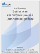 Выпускная квалификационная (дипломная) работа