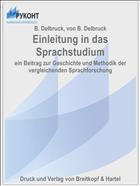 Einleitung in das Sprachstudium