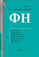 Философские науки №12 2012