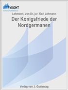 Der Konigsfriede der Nordgermanen