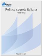 Politica segreta italiana