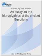 An essay on the hieroglyphics of the ancient Egyptians