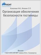 Организация обеспечения безопасности гостиницы