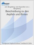 Beschreibung zu den Aepfeln und Birnen