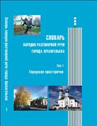 Словарь народно-разговорной речи города Архангельска. Том 1: Городское просторечие